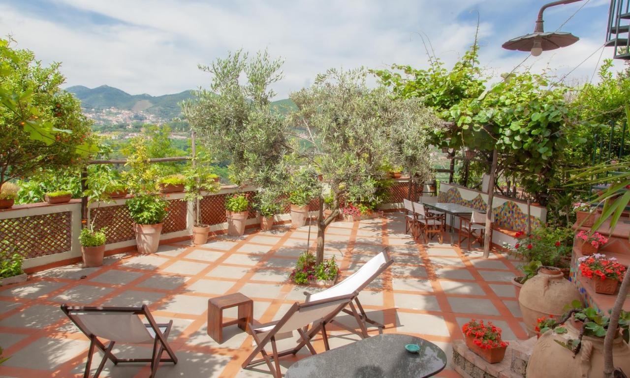 Casa La Terrazza Villa Vietri Exteriör bild